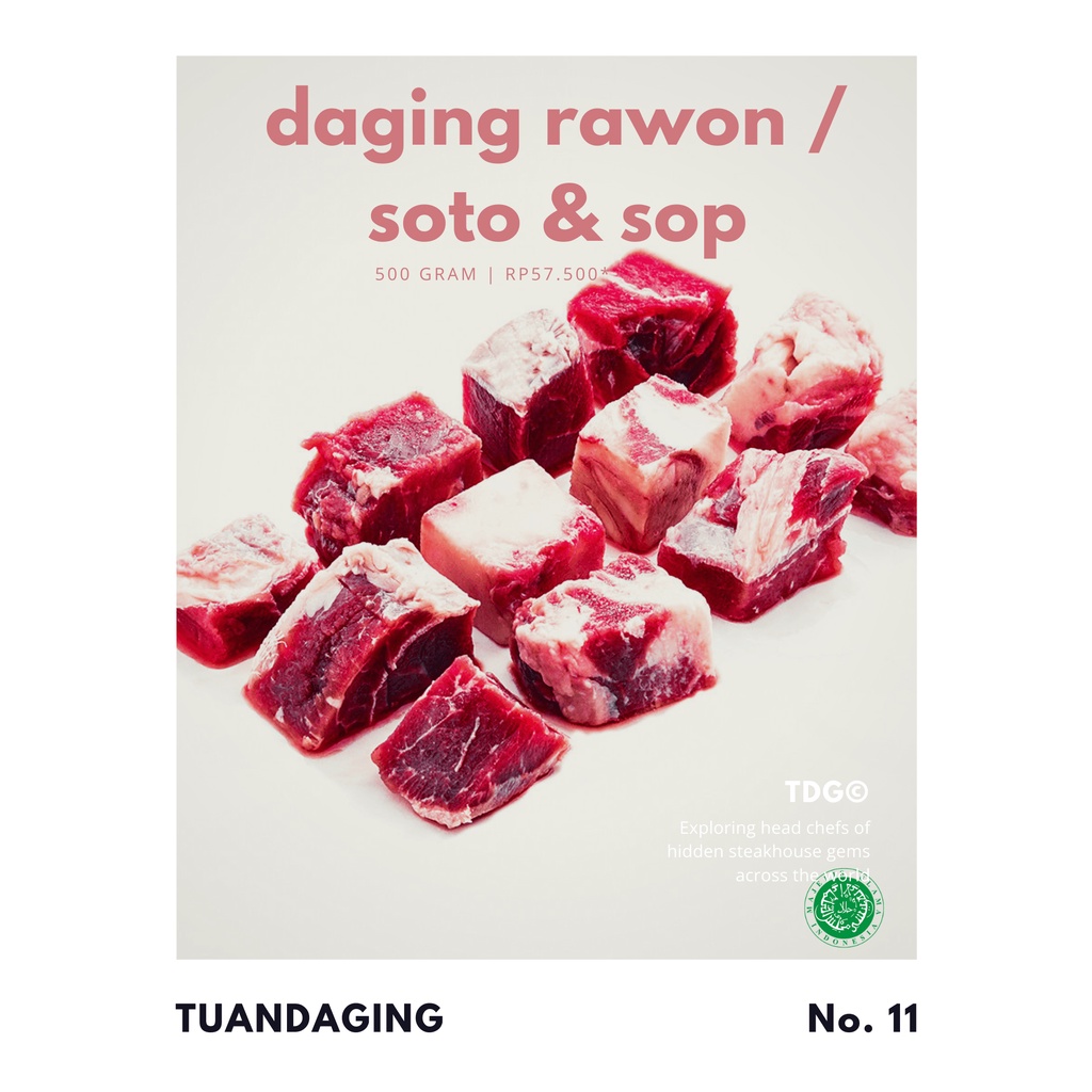 

Daging Rawon / Daging Soto & Sop