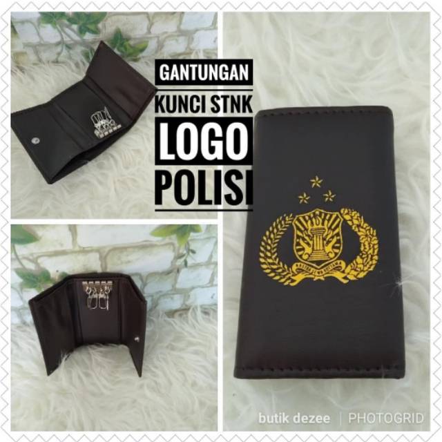 Gantungan Kunci STNK Logo Polisi dan Bhayangkari