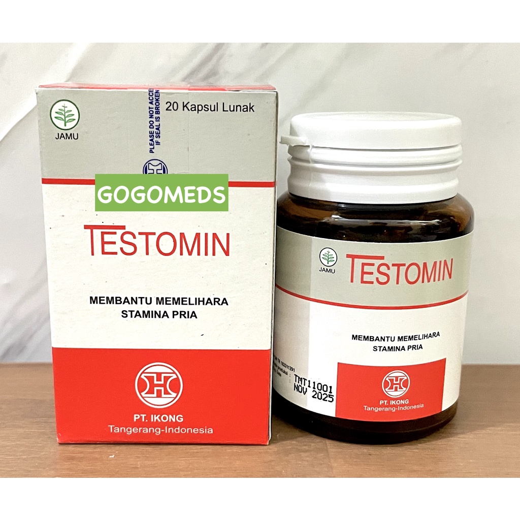 TESTOMIN H3 ISI 20 KAPSUL LUNAK UNTUK STAMINA PRIA