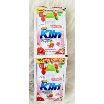 (Renteng)So klin liquid detergent renceng 22 ml x 12pcs