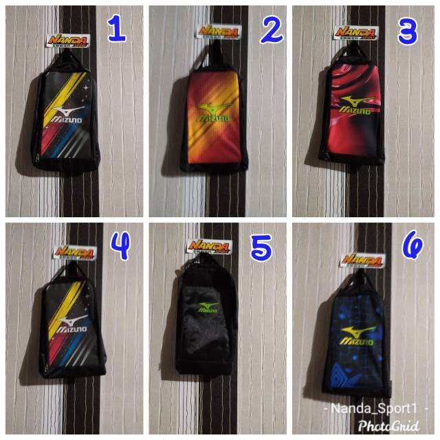 Tas sepatu jinjing selendang voli volly mizuno