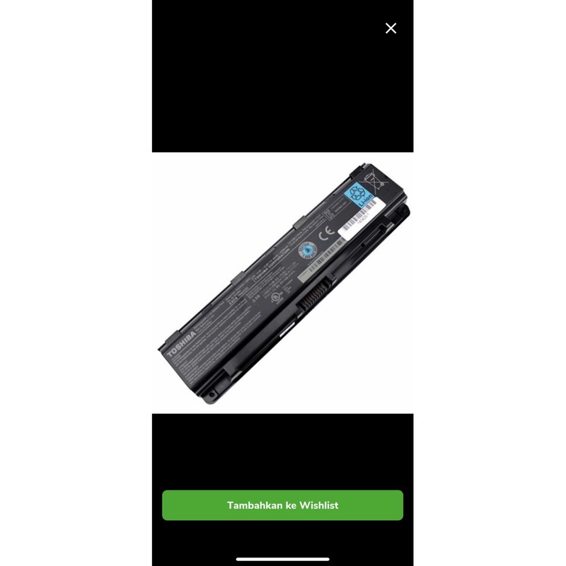 Baterai Toshiba C40/ C800 /PA5109/PA5024
