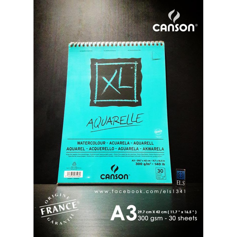 

Hemat Canson Xl Aquarelle A3 Bergaransi