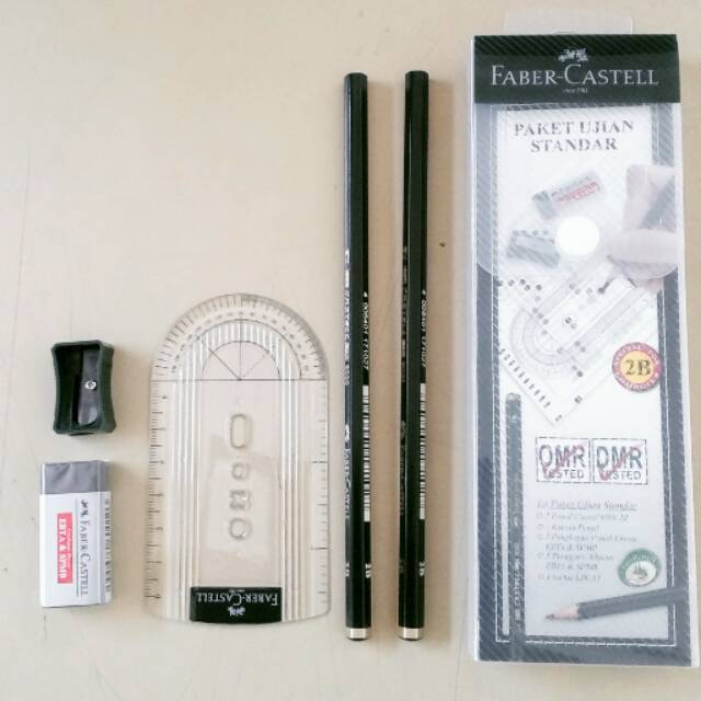 

Pensil kayu paket ujian faber castel