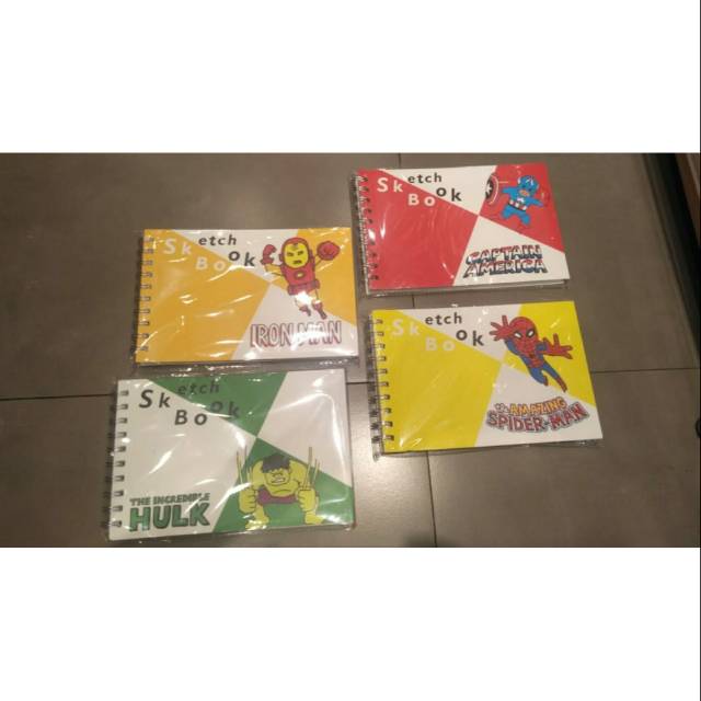 

Marvel - Sketch book Miniso