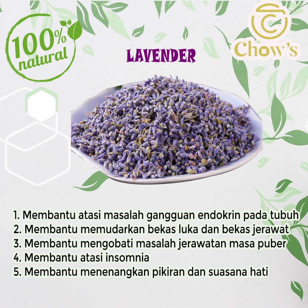 

1 KG Lavender Tea/Teh Bunga Kering/Teh Seduh/Flower Tea/Teh Herbal