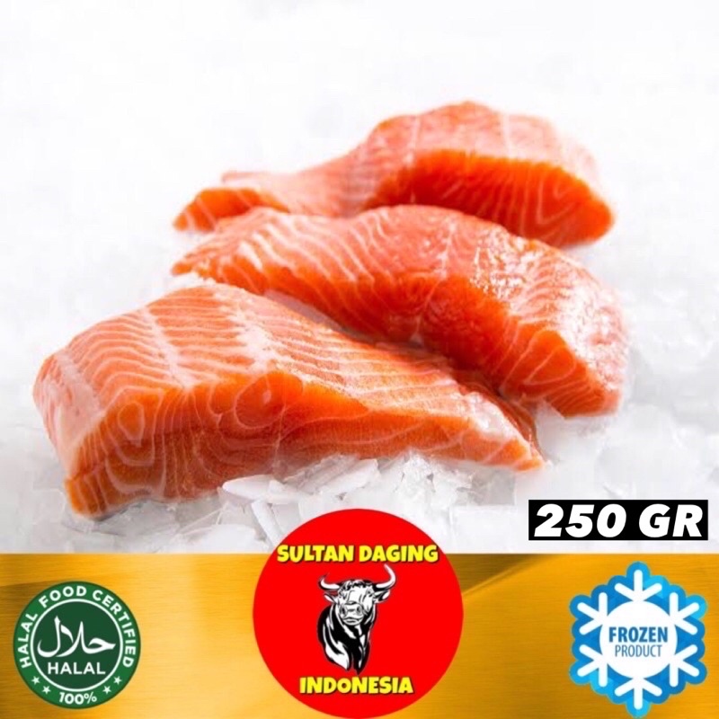 

SALMON FILLET FRESH FISH 250GR/ SALMON/ SALMON FILLET/ IKAN SALMON/ IKAN SALMON FRESH/ SALMON