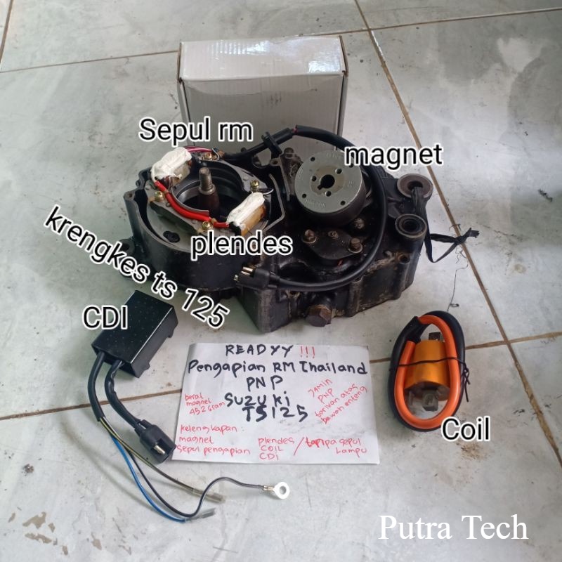 Pengapian Rm85 Pnp Ts125 Suzuki Ts110