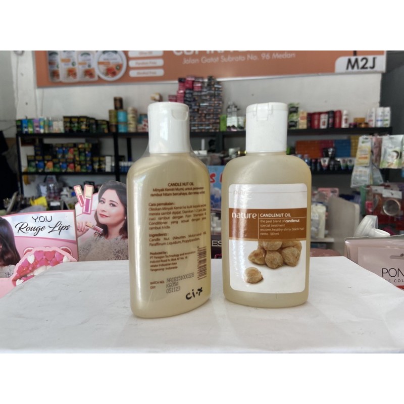 &lt;co.bx&gt; 100 ml -- putri candlenut oil -- minyak kemiri murni putri 100 ml