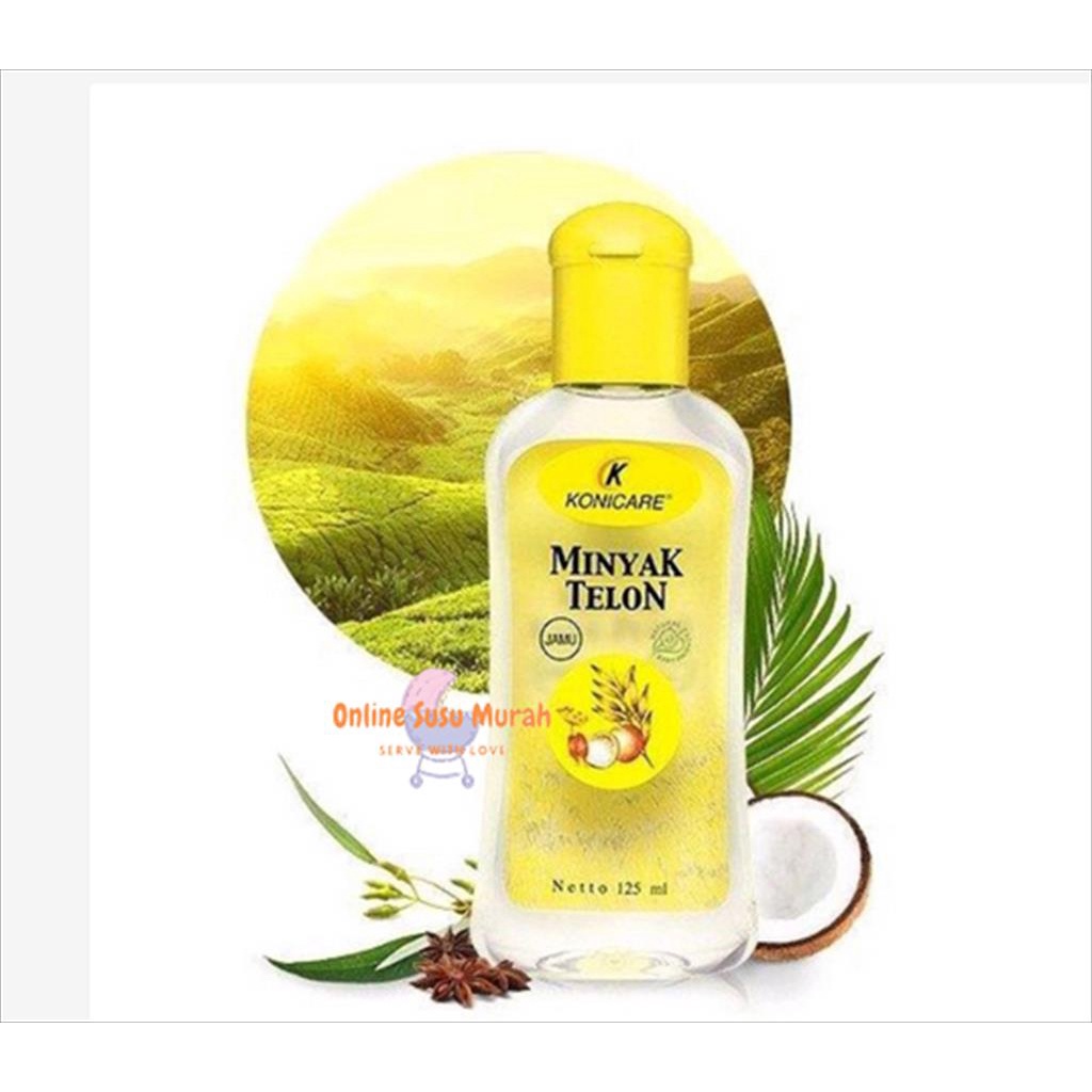 KONICARE MINYAK TELON KUNING 125ML