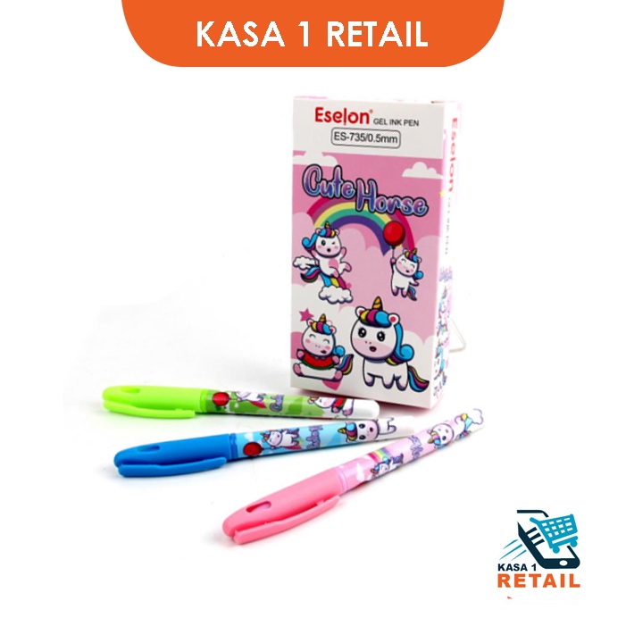 

3 Pcs Pulpen Anak Perempuan / Bolpoin Anak Lucu