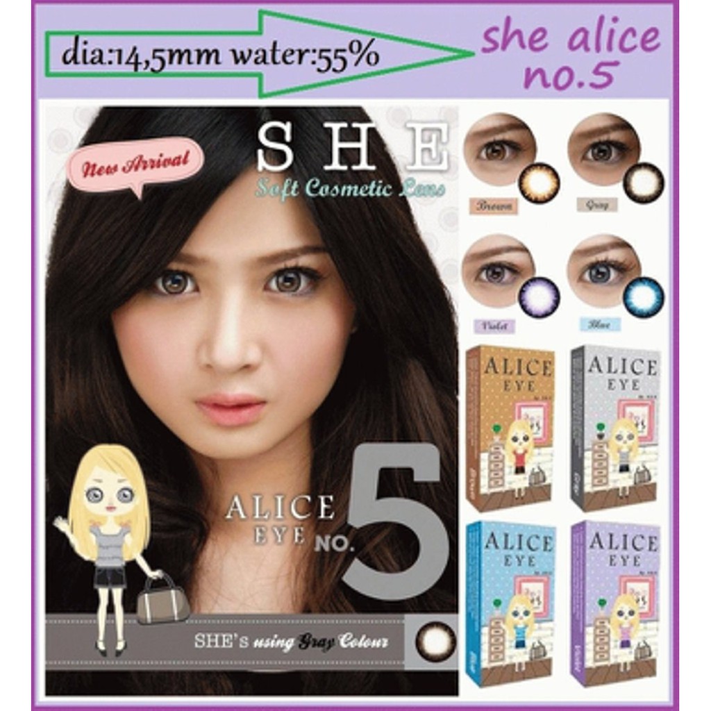 

SOFTLENS ALICE NO 5