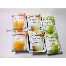 

Zenlatte Matcha Thai Tea Milk tea Sachet 1renteng isi 10 Harga Rp18.000 Varian rasa