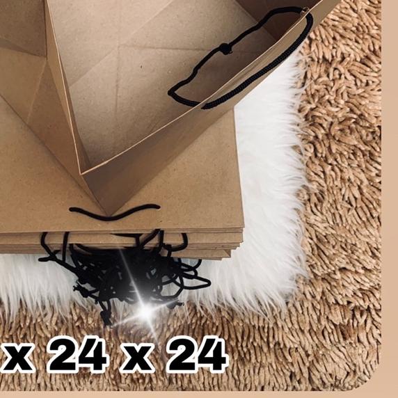 

paper bag kotak nasi box paperbag bento - LUSiN / 24 x 24