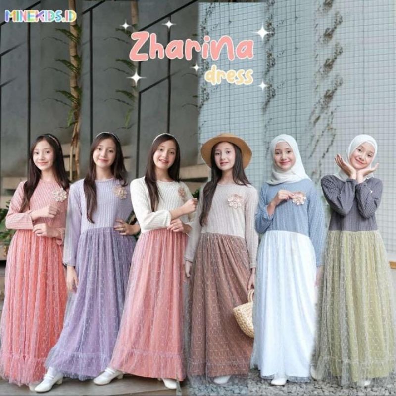 Zharina long dress by Minekids