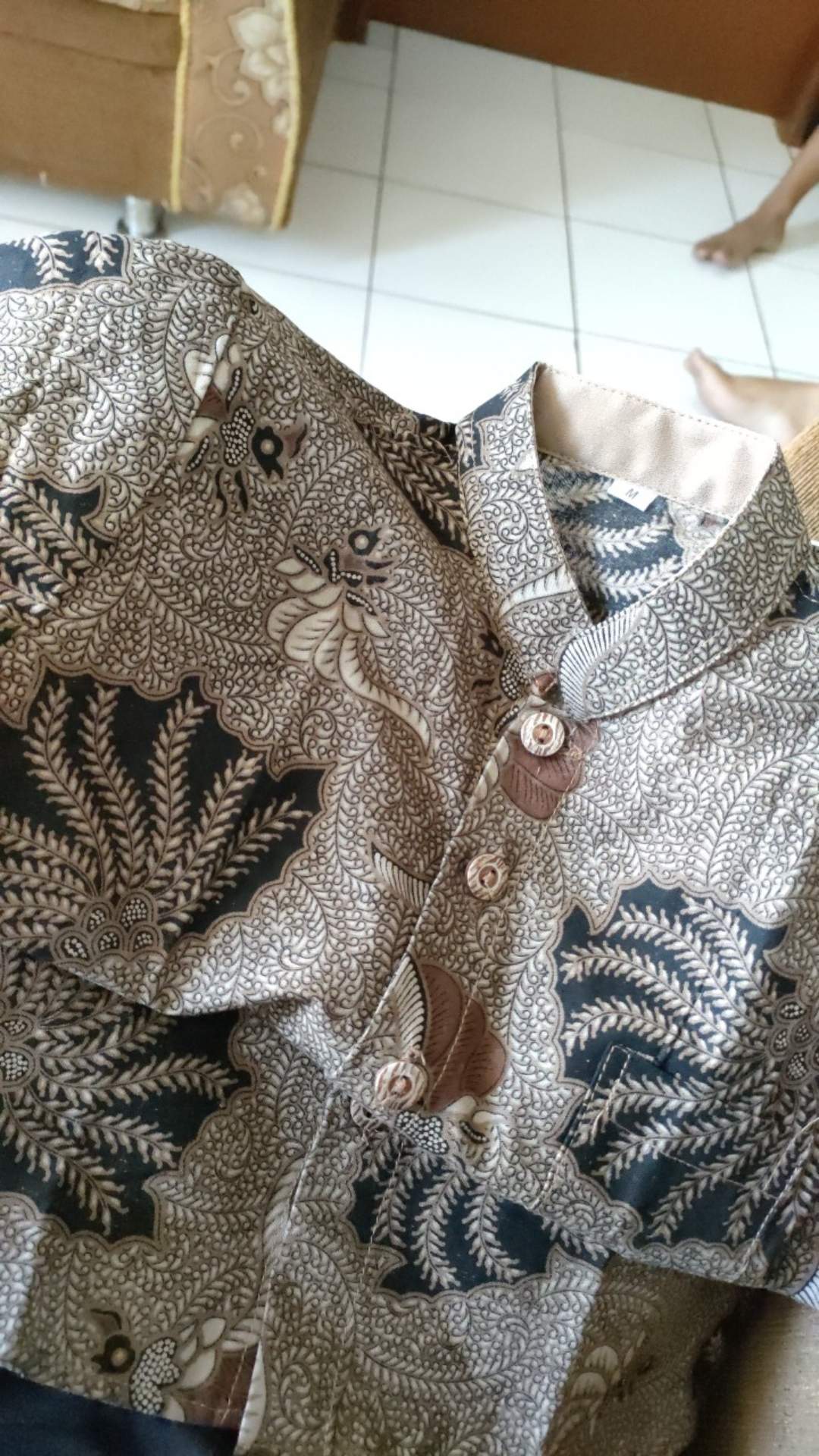 Imut Batik Kemeja Batik Anak Dan Ayah Motif Kerang