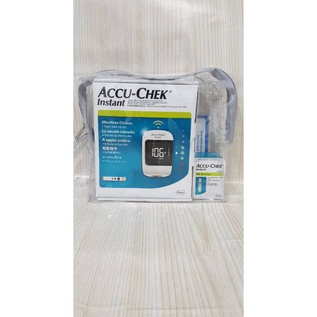 Alat Cek Gula Darah Accu Check Instant / Accu Check Instant + Test Strip / Accu Check Instan
