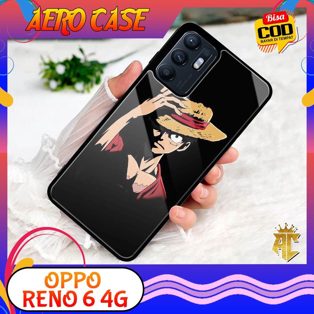 Case OPPO RENO 6 4G - Casing OPPO RENO 6 4G Terbaru 2022 AERO CASE [ MOTIF WANPIS ] Silikon OPPO REN