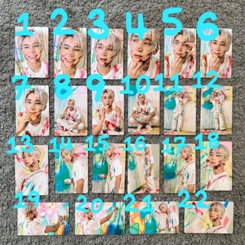 SEVENTEEN - Sharing Official Photocard Face The Sun Carat VER WONWOO (Baca Deskripsi)