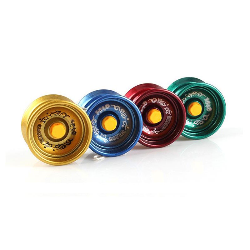 1pc Mainan YoYo Profesional Bahan Aluminum Alloy Untuk Anak