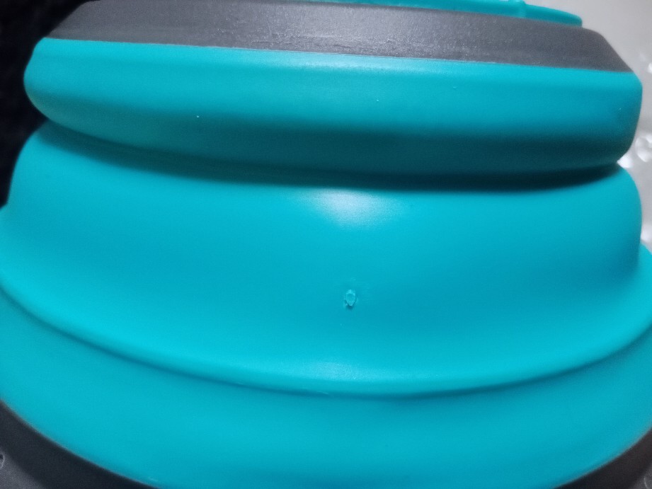 Hdp25 Baskom Lipat Tempat Cuci & Peniris Beras, Buah Dan Sayuran Foldable Elastis Minimalis