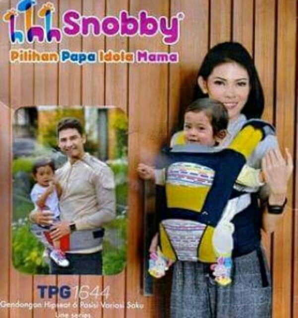 READY BANDUNG  GENDONGAN BAYI SNOBBY GENDONGAN HIPSEAT GENDONGAN DEPAN GENDONGAN KANGGURU GENDONGAN BAYI 6 POSISI Gendongan hipseat snobby line series Gendongan hip murah gendongan depan snooby