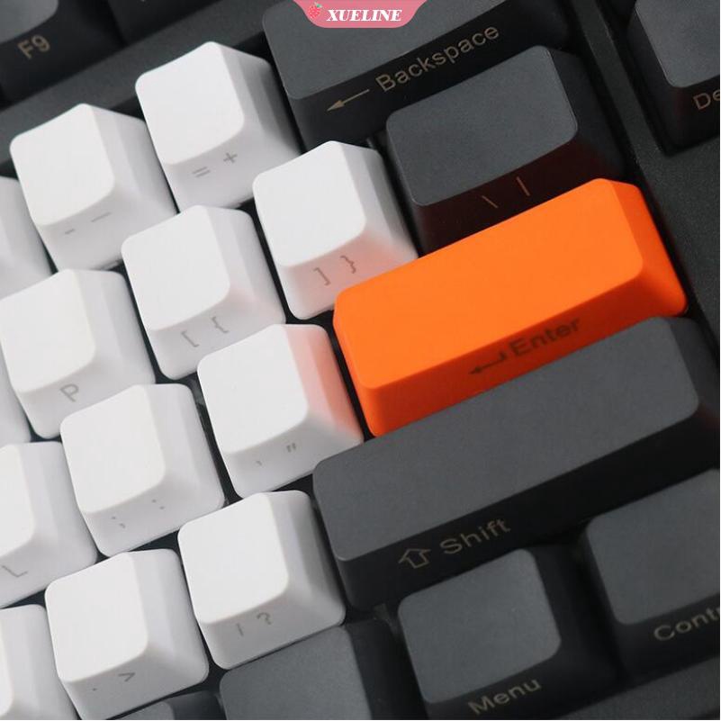 Set 104pcs Keycap Oem Pbt Monokrom Untuk Keyboard Mekanik