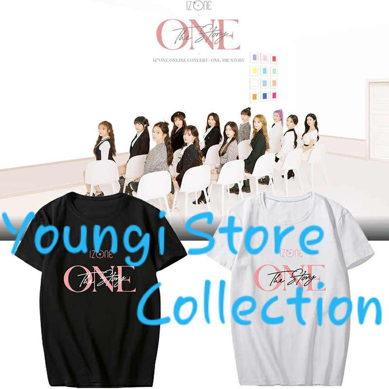 BAJU TSHIRT IZONE ONE THE STORY UNISEX KPOP IMPORT QUALITY