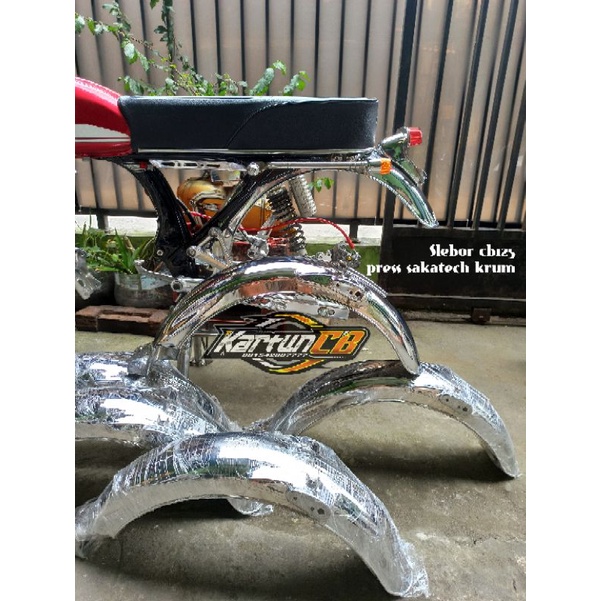 Slebor cb125 full pres sakatech pres WPT pres nganjuk bahan tebal 1.5mm tanpa sambungan