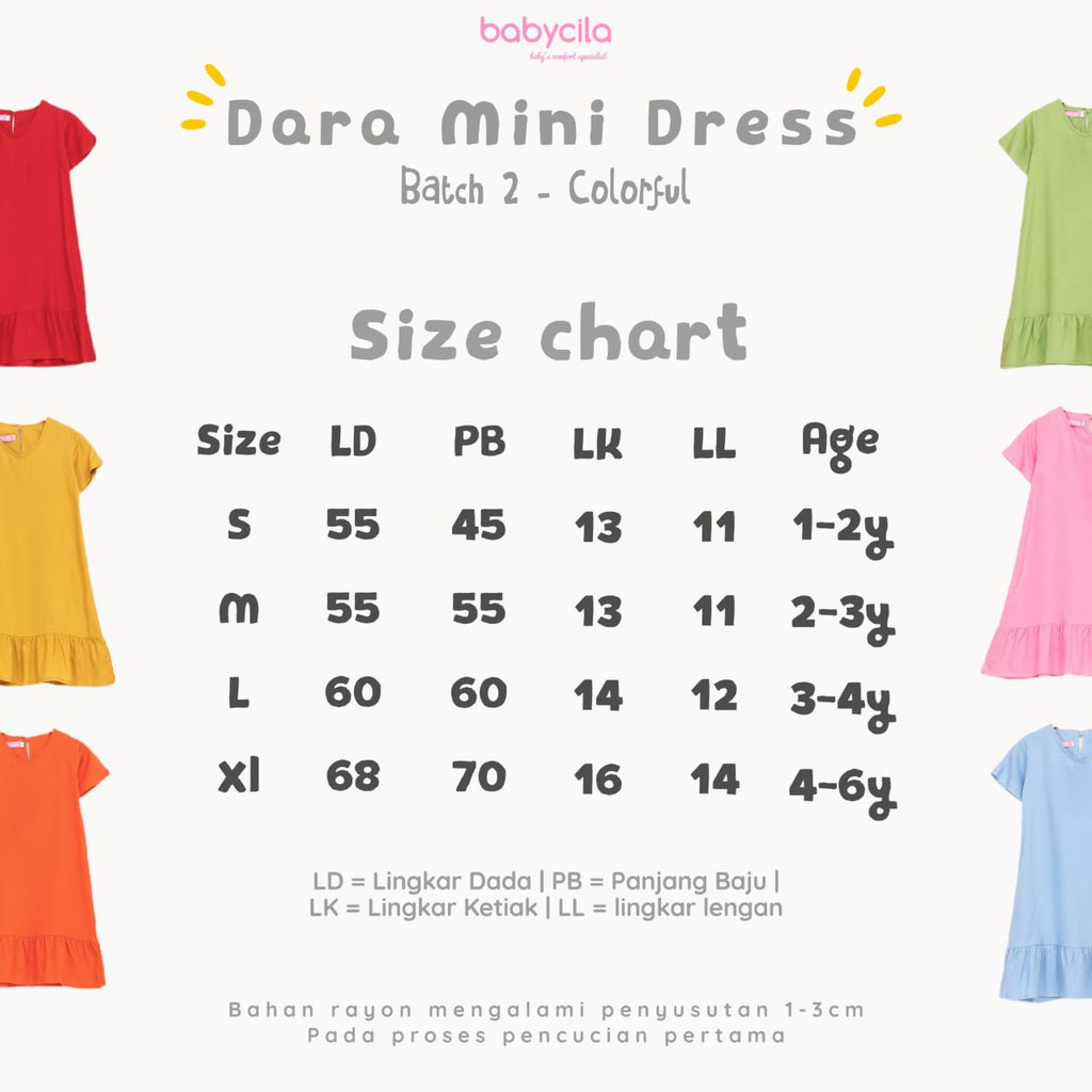 Afsheenastore Dress Anak Rayon