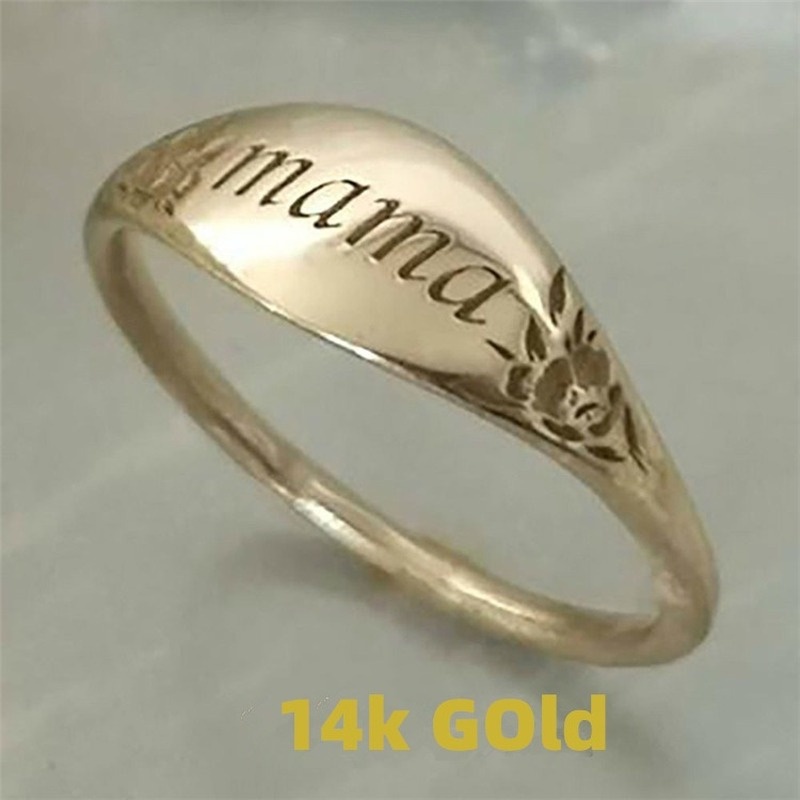 Cincin Desain Bunga Simple Untuk Wanita