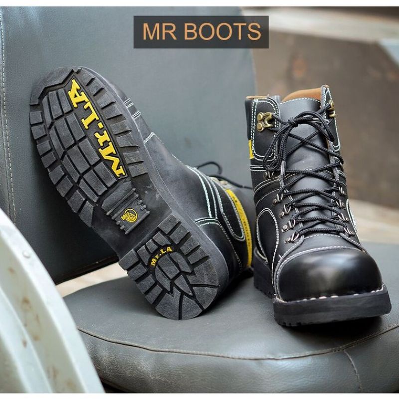 MR BOOT SEPATU KULIT ASLI BOOT SPESIAL KULIT