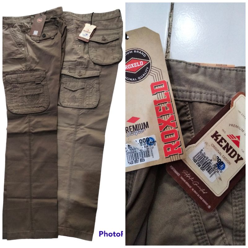 celana cargo panjang kendy,Roxeld Size 27