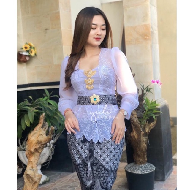 Kebaya Putih Bordir Bali Jadi Murah | Kebaya Encim