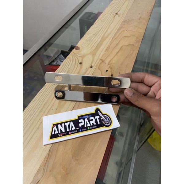 dudukan plat nomor motor  dudukan plat nomor fleksibel bisa di stel tiger gl mp cb