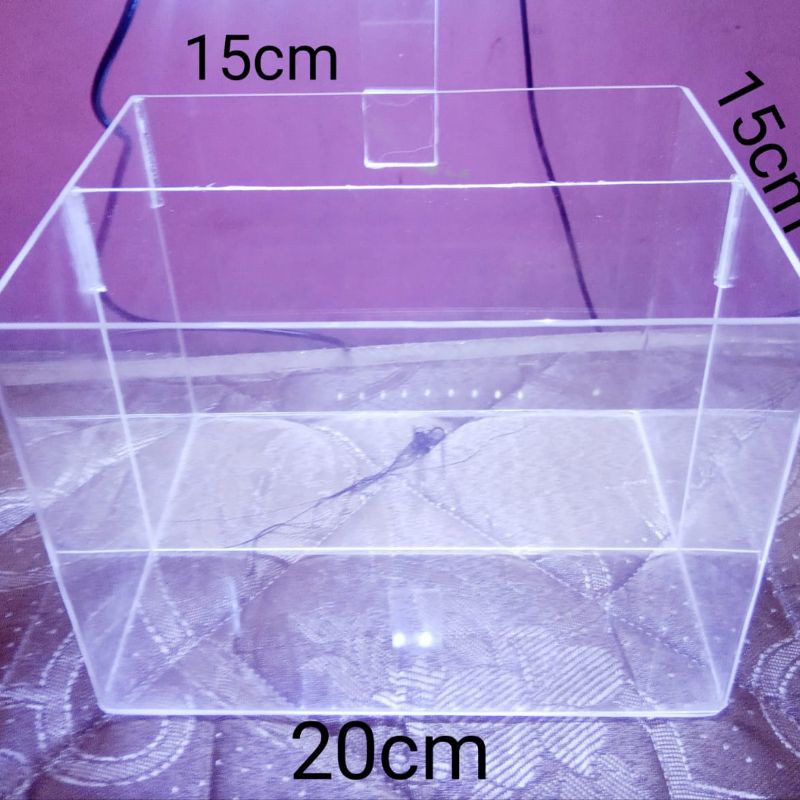 Akrilik p.20.L.15 T.15 sekat bongkar pasang