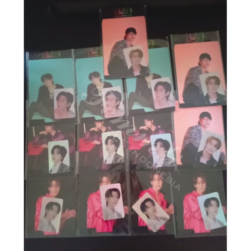 [Ready] Photocard Hologram Donghae dan Eunhyuk
