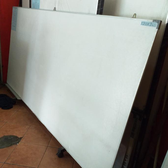 

Papan Tulis 120x240 cm/White board 120X240 cm gantung non magnetik