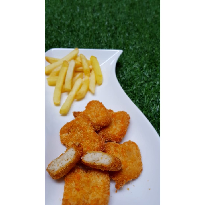 

Nugget Premium Daging Ayam Full 1000 gram - Nugget Frozen