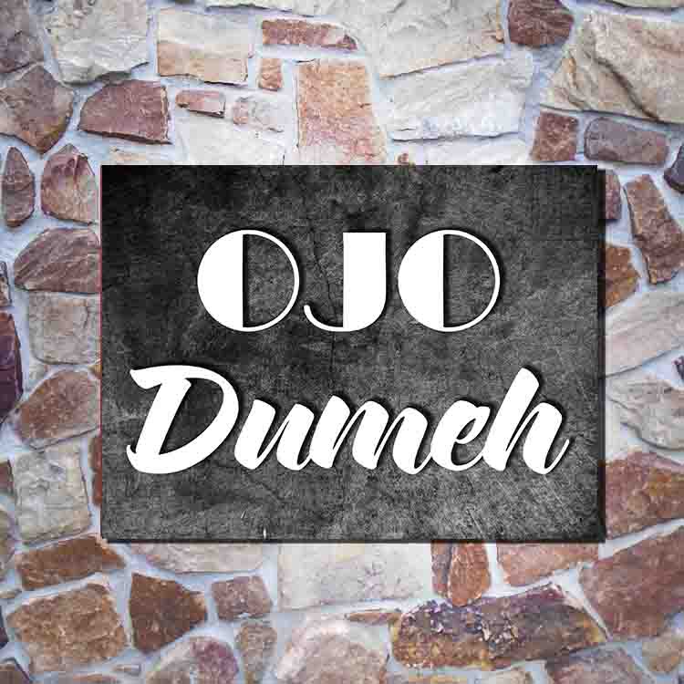 Quote Jawa Ojo Dumeh Poster Kayu - Pajangan Dekorasi Dinding Rumah