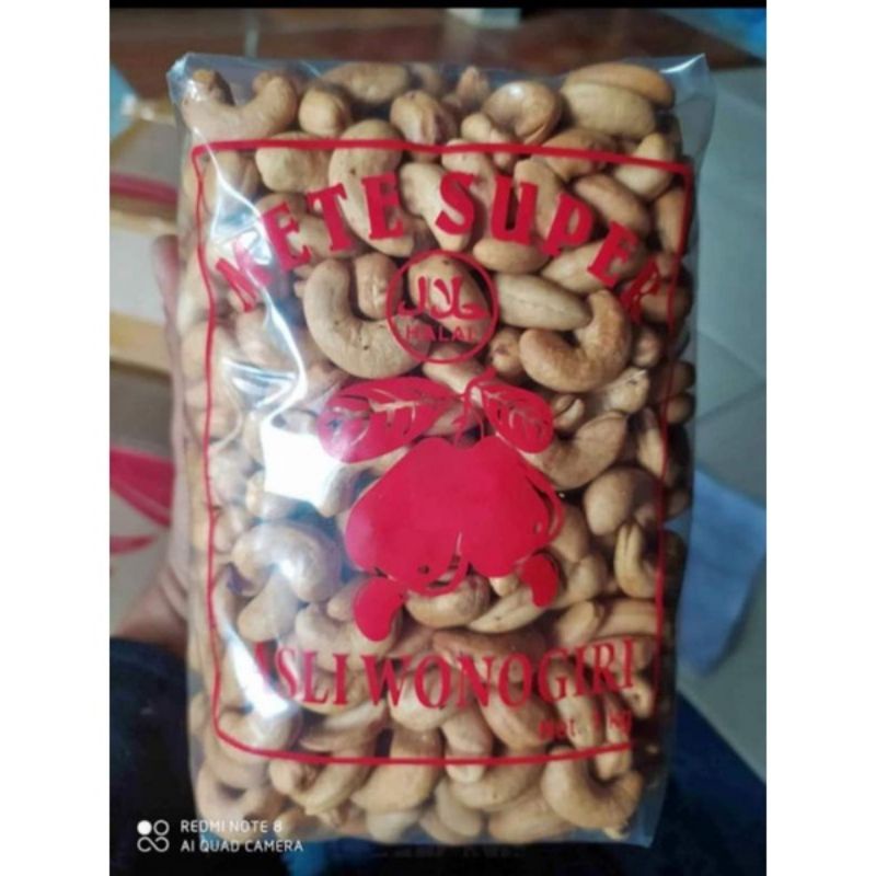 

Kacang Mete Matang 1 Kg Premium Asli Wonogiri || Kacang Mede Gurih 1 Kg