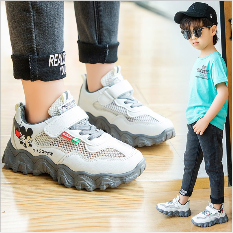 littlekiddoss SH2091 Sepatu Anak Karakter Sneakers Kartun Anak Import 37