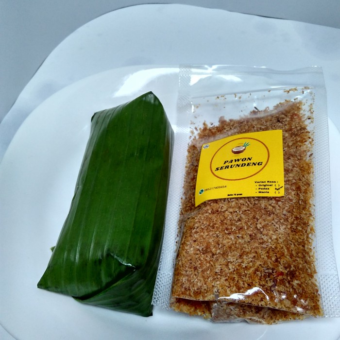 

KETAN-BERAS- ULI KETAN / JADAH 250 GRAM & SERUNDENG KELAPA ASLI 75 GRAM. -BERAS-KETAN.