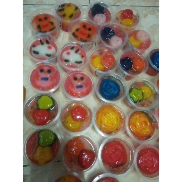 

Puding Karakter mini custom size 150ml / TANGERANG ONLY