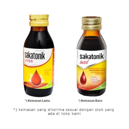 Sakatonik Liver / Activ untuk penambah darah