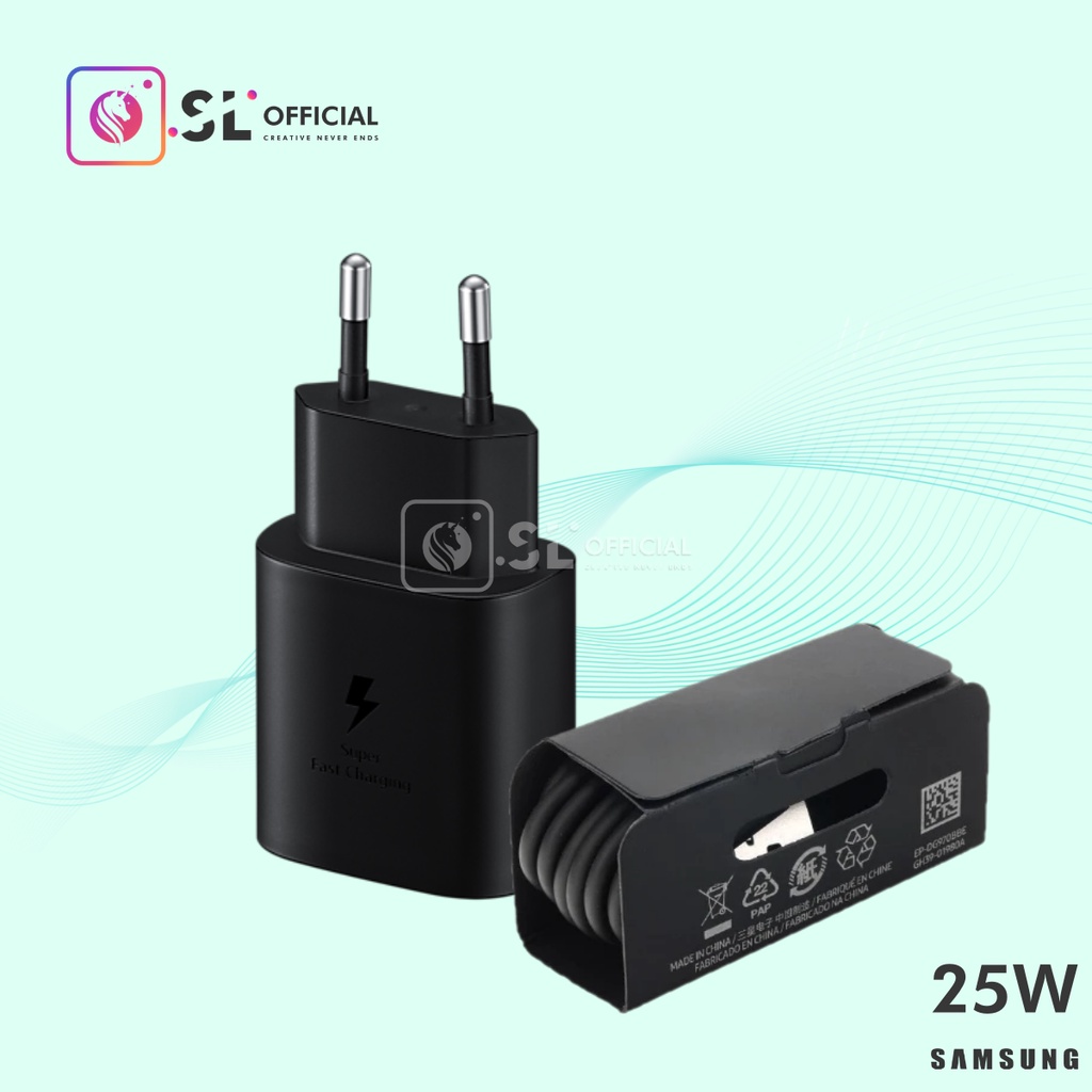 CHARGER SAMSUNG ORIGINAL Fast Charging Type C to Type C FOR Note 10, Note 10+, A70 / S20 / S20 FE / S20+ / S21