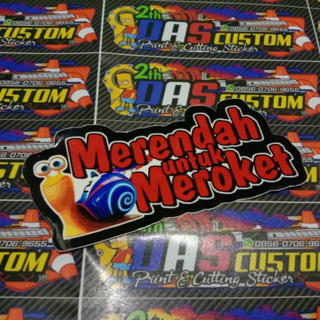 Sticker printing Merendah Untuk Meroket