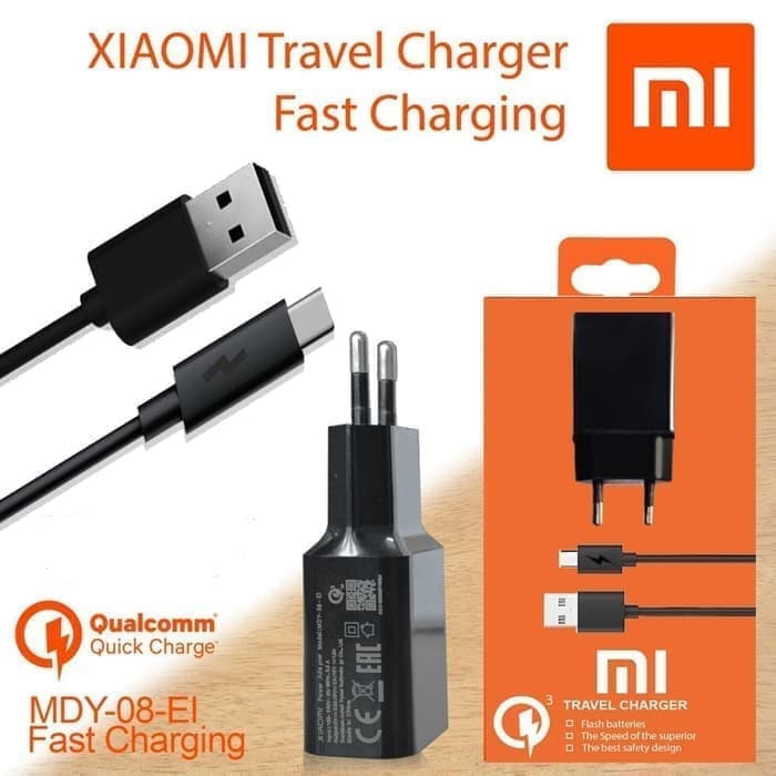 Kabel Data Charger Cas Xiaomi Micro USB Original Fast Charging 2Ampere MDY08EI Cable Casan Asli