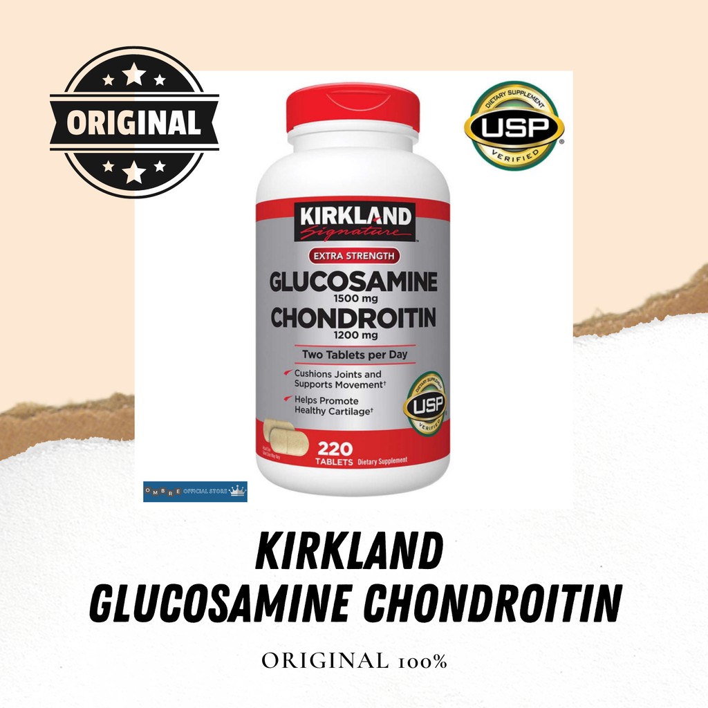 KIRKLAND GLUCOSAMINE CHONDROITIN (Nyeri Sendi)