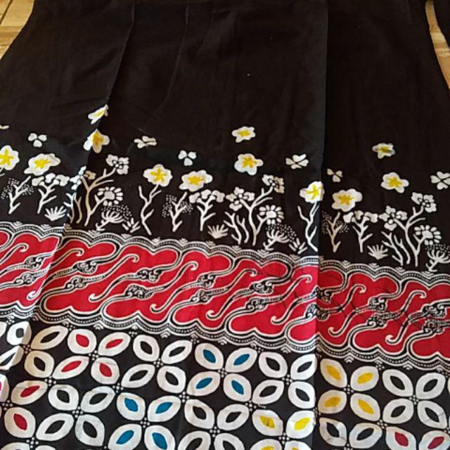 Batik Tunik Shibori Jumputan Terbaru Size S-3l / Hrb026 Yelbor Navbor / Biru